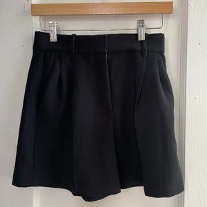 Aritzia High-Waisted Pleated Shorts